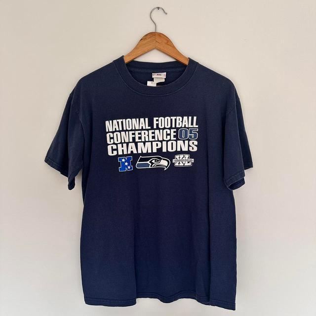 NFL Men's T-shirt - Blue - M on Productcaster.