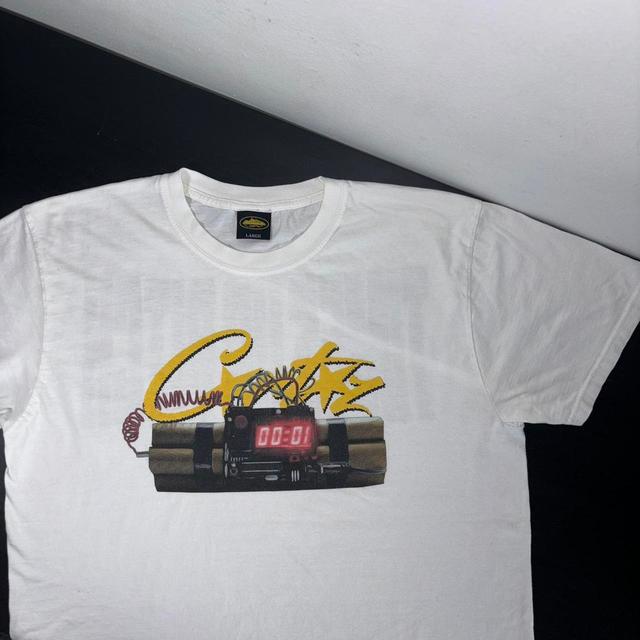 Corteiz Men's T-shirt - White - L on Productcaster.