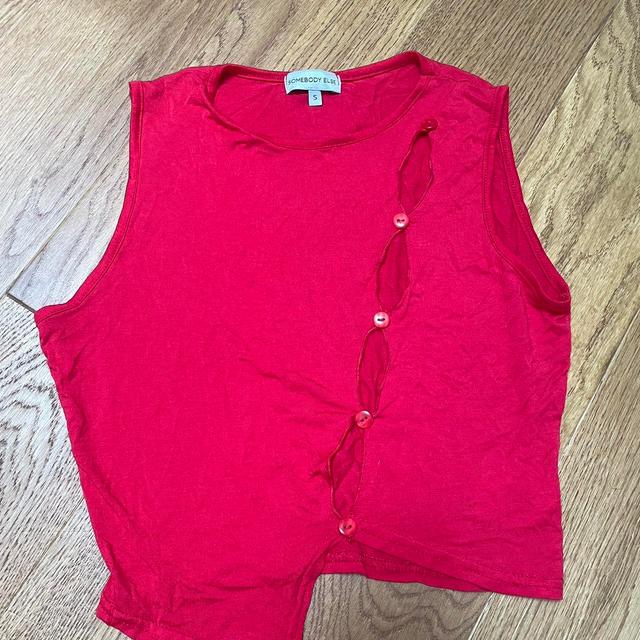 Women's Crop top - Red - S on Productcaster.