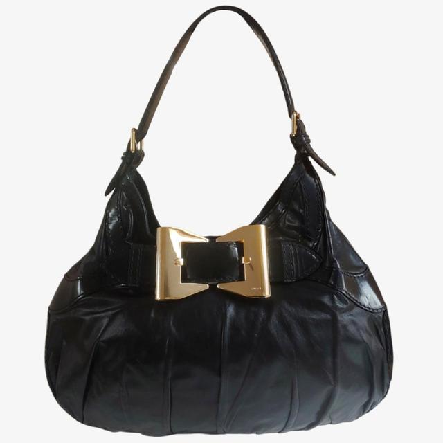 Gucci Women's Leather Bag - Black on Productcaster.