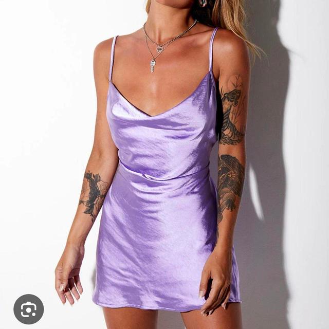 Motel Women's Dress - Purple - M on Productcaster.