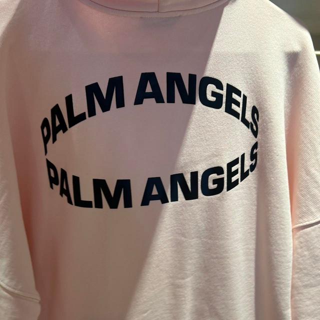 Palm Angels Women's Hoodie - Pink - S on Productcaster.