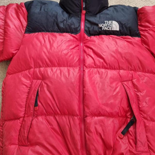 The North Face Men's Puffer Jacket - Red - S on Productcaster.