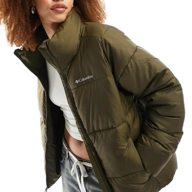 Columbia Sportswear Women's Puffer Jacket - Khaki/Brown - S on Productcaster.