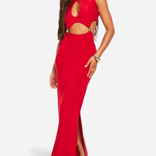 Boohoo Women's Bodycon Dress - Red - 12 on Productcaster.