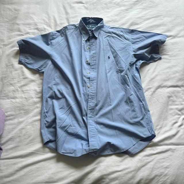 Polo Ralph Lauren Men's Shirt - Blue - XL on Productcaster.