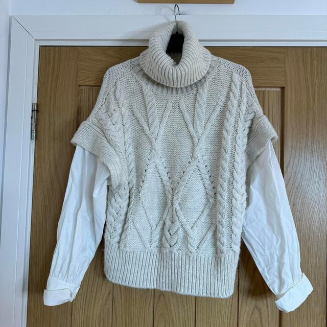 Topshop Women's Jumper - White - S on Productcaster.