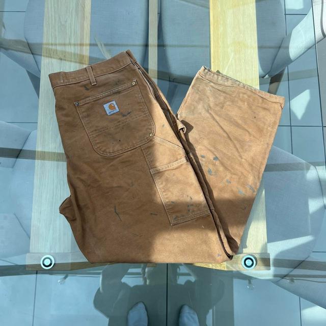 Carhartt Men's Trousers - Tan - 38" on Productcaster.