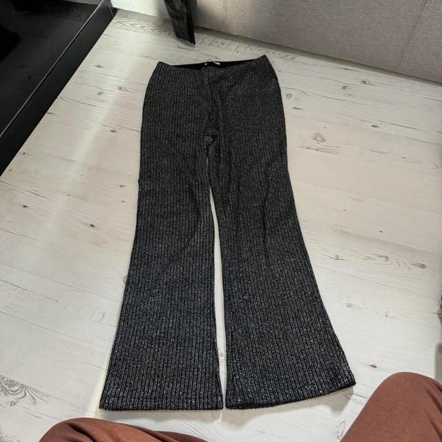 Zara Women's Trousers - Grey/Black - S on Productcaster.