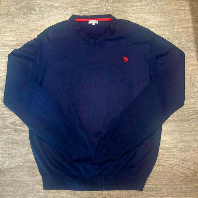 U.S. Polo Assn. Men's Jumper - Navy - XXL on Productcaster.