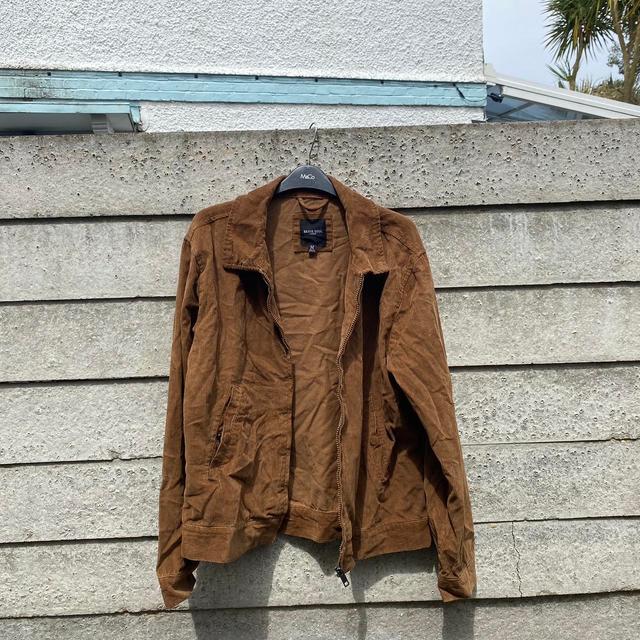 Brave Soul Men's Jacket - Brown/Tan - M on Productcaster.