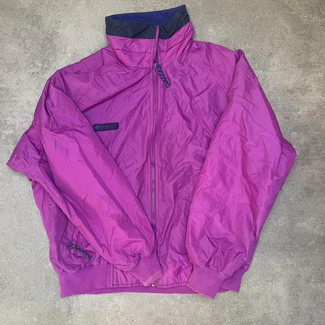 Columbia Sportswear Women's Raincoat - Pink - M on Productcaster.