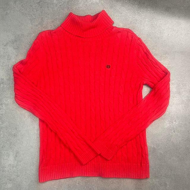 Chaps Women's Jumper - Red - L on Productcaster.