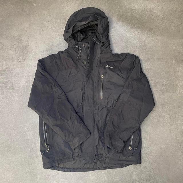 L.L.Bean Men's Windbreaker Jacket - Black - XL on Productcaster.