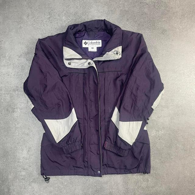 Columbia Sportswear Women's Raincoat - Purple - S on Productcaster.