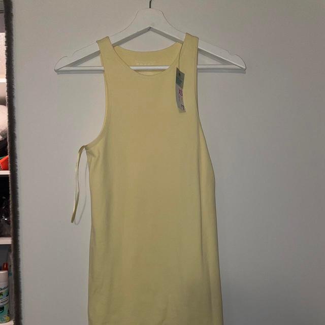 Primark Women's Bodycon Dress - Yellow - XS on Productcaster.