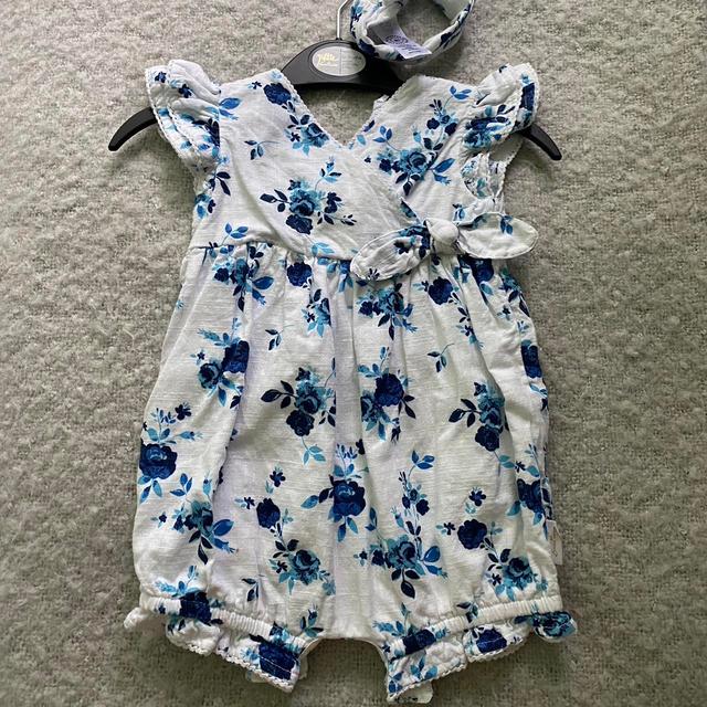 Kids' Playsuit - Navy on Productcaster.