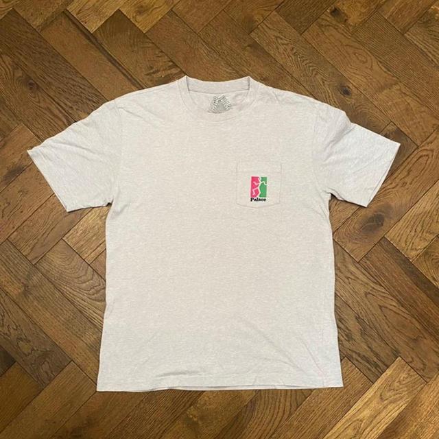 Palace Men's T-shirt - Grey - L on Productcaster.