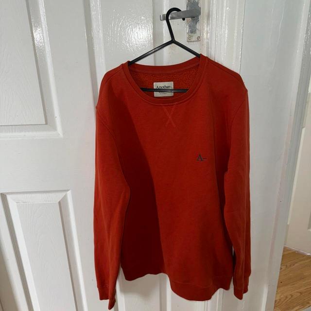 Men's Jumper - Orange - L on Productcaster.