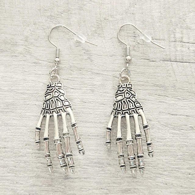 Women's Earrings - Silver on Productcaster.