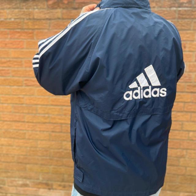 Adidas Men's Jacket - Navy/Blue - XL on Productcaster.