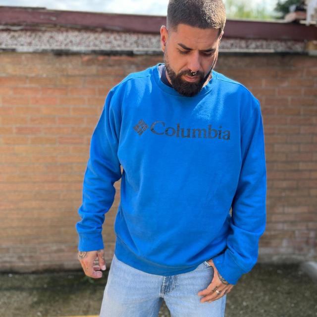 Columbia Sportswear Men's Sweatshirt - Blue - XL on Productcaster.