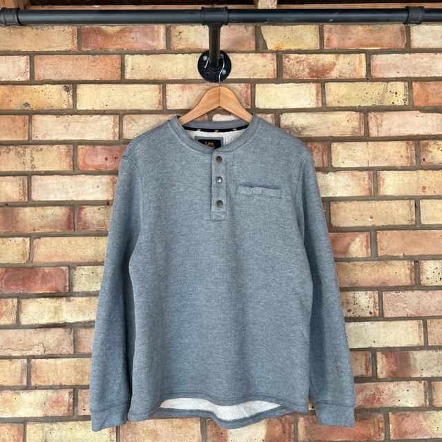 Lee Men's Sweatshirt - Grey - M on Productcaster.