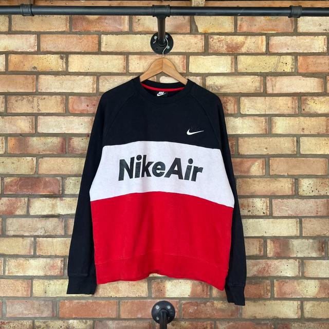 Nike Men's Sweatshirt - Black/Red - M on Productcaster.