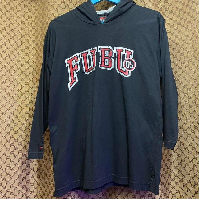 FUBU Women's Hoodie - Black - XS on Productcaster.