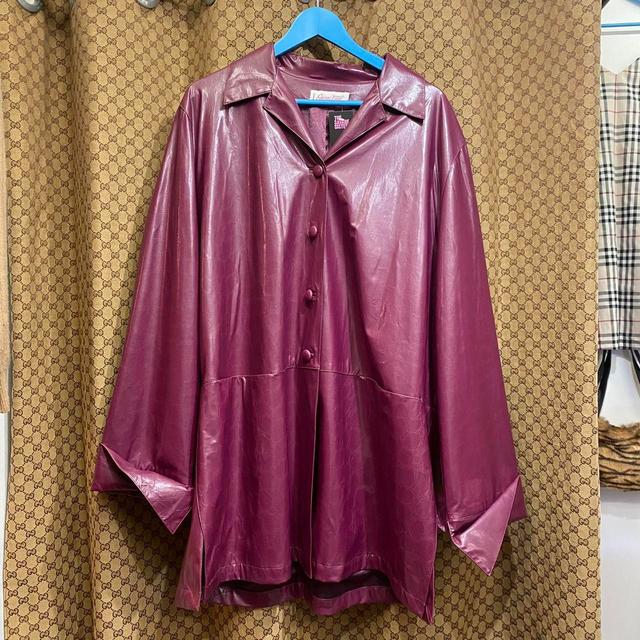 Women's Jacket - Burgundy/Purple - XL on Productcaster.