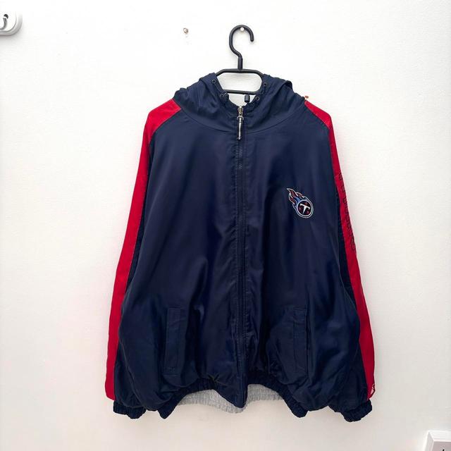 NFL Men's Puffer Jacket - Navy - XXL on Productcaster.