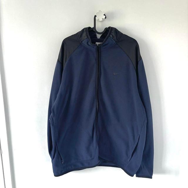 Nike Men's Lightweight Jacket - Navy/Black - XL on Productcaster.