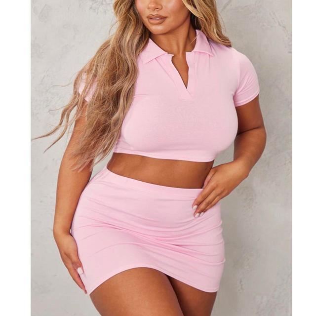 PrettyLittleThing Women's Top - Pink - 8 on Productcaster.