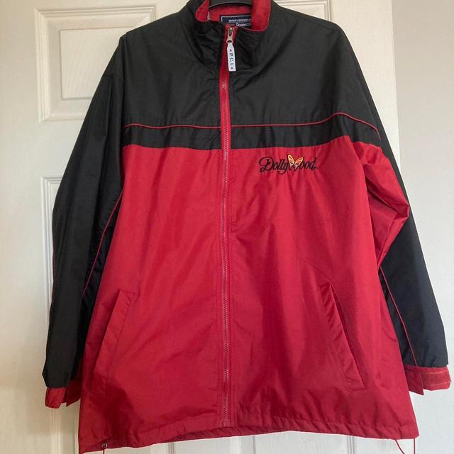 American Vintage Women's Jacket - Red/Black - UK 16 on Productcaster.