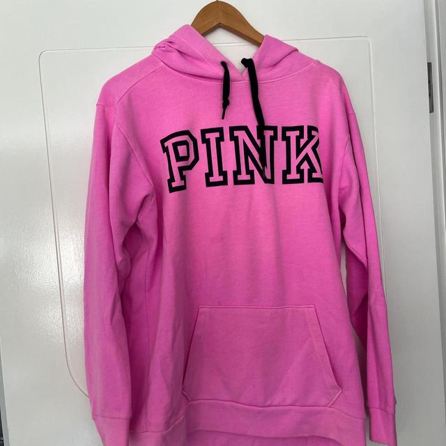 Victoria's Secret Women's Hoodie - Pink - L on Productcaster.