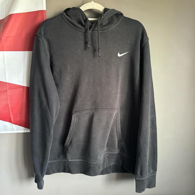 Nike Men's Hoodie - Black - L on Productcaster.