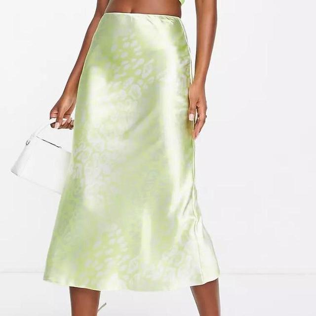 ASOS Women's Skirt - Green/Blue - One size on Productcaster.