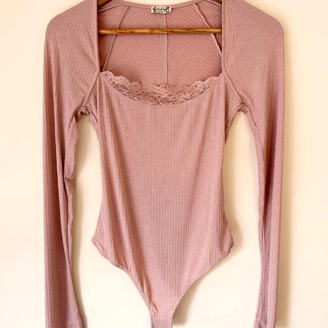 Free People Women's Bodysuit - Pink - XS on Productcaster.