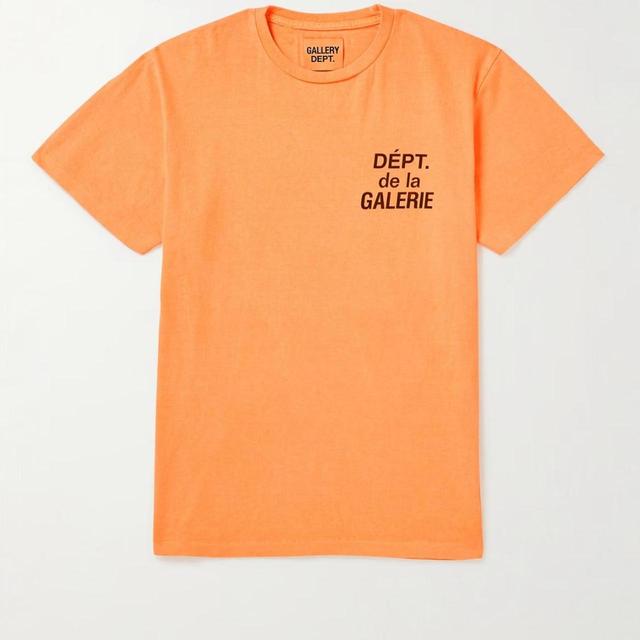 Gallery Dept. Men's T-shirt - Orange - S on Productcaster.