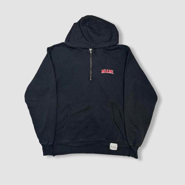 Champion Men's Hoodie - Black - S on Productcaster.