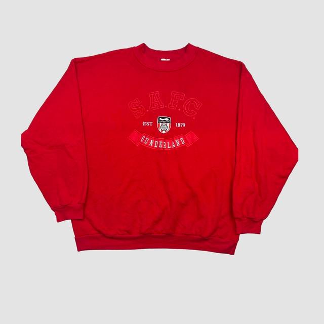 Men's Sweatshirt - Red - XL on Productcaster.