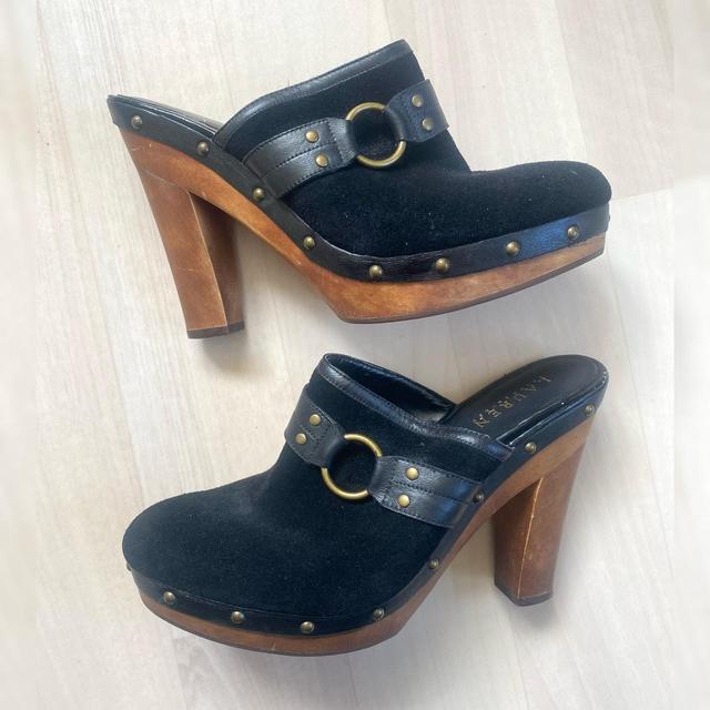 Ralph Lauren Women's Clogs - Black/Brown - UK 6 on Productcaster.