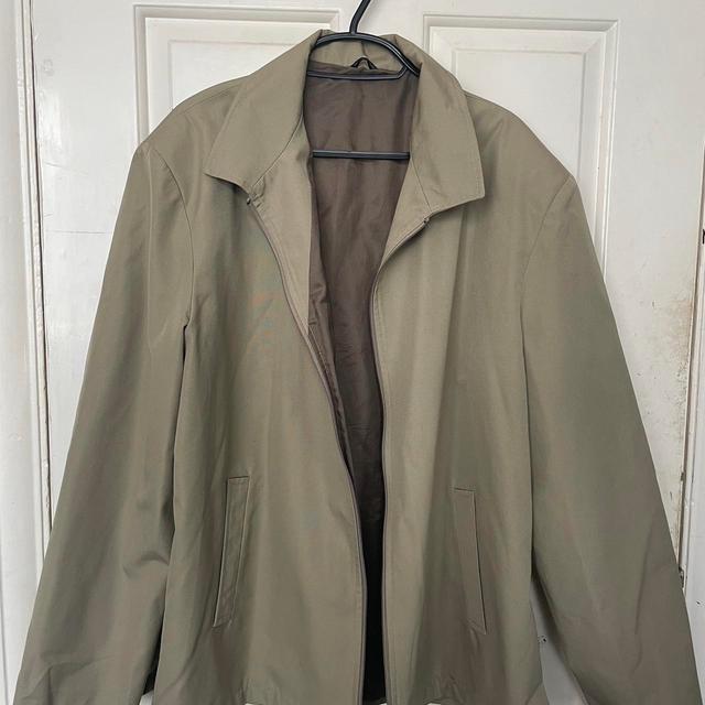 Men's Jacket - Khaki - L on Productcaster.