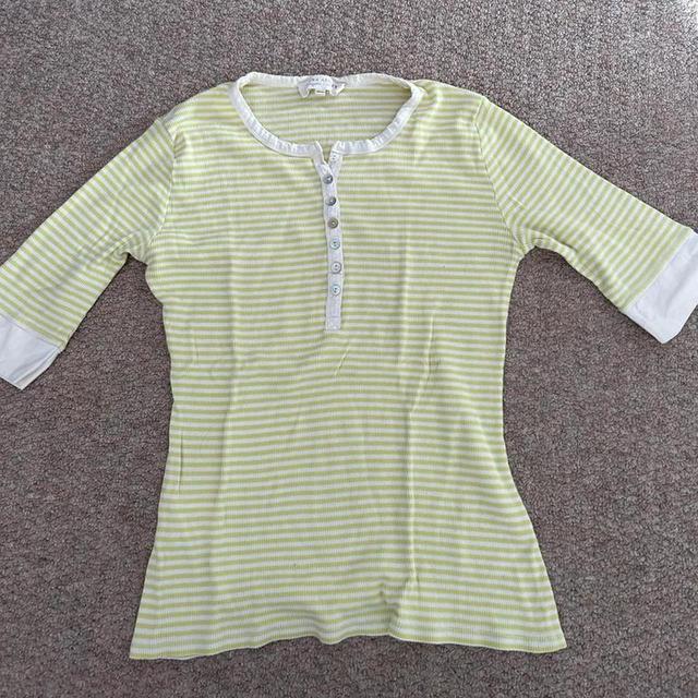 Laura Ashley Women's T-shirt - Green - 12 on Productcaster.