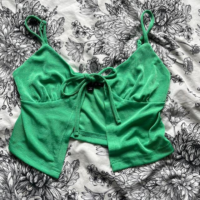 Motel Women's Crop top - Green - 8 on Productcaster.