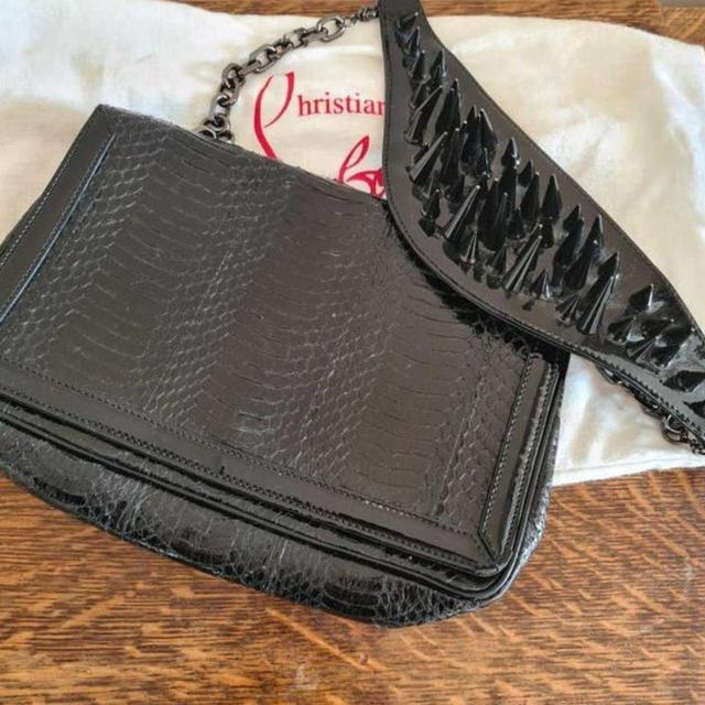 Christian Louboutin Women's Party Bag - Black on Productcaster.