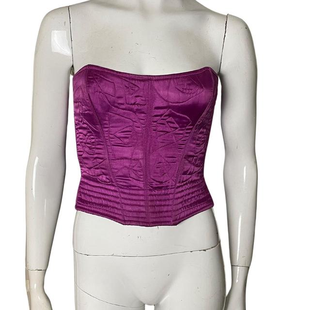 Vintage Women's Corset - Pink - 8 on Productcaster.