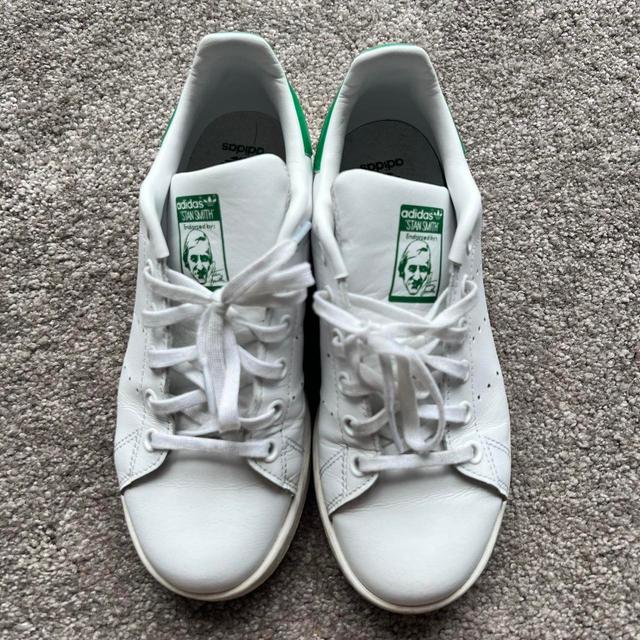 Adidas Originals Women's Trainers - White/Green - UK 4 on Productcaster.