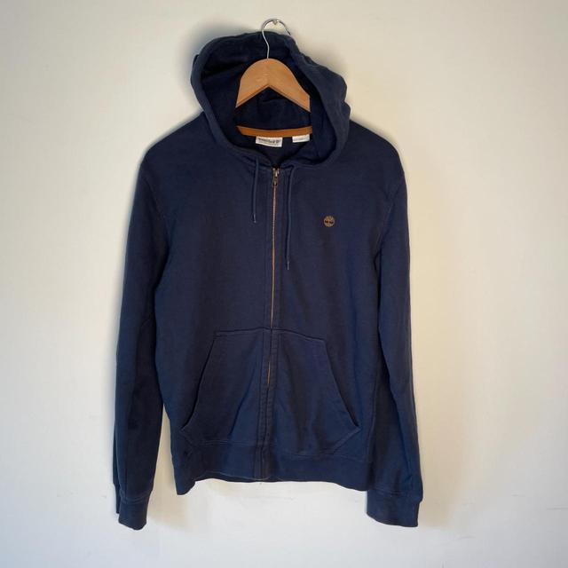 Timberland Men's Hoodie - Navy - S on Productcaster.