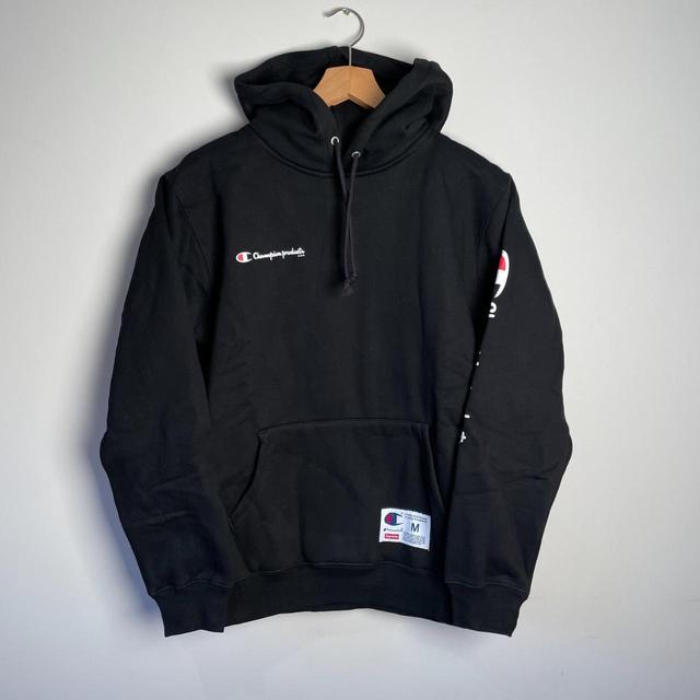 Supreme Men's Hoodie - Black - S on Productcaster.